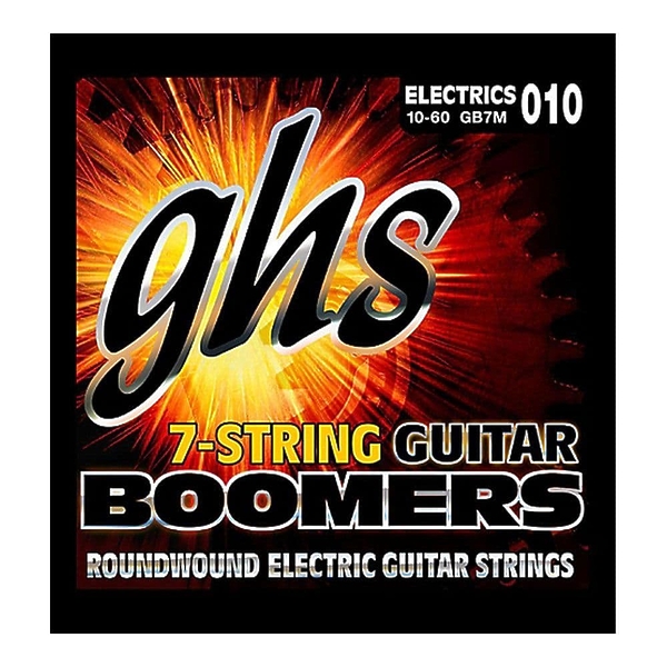 Струны для электрогитары GHS GB7M Boomers артикул 291421Si-1