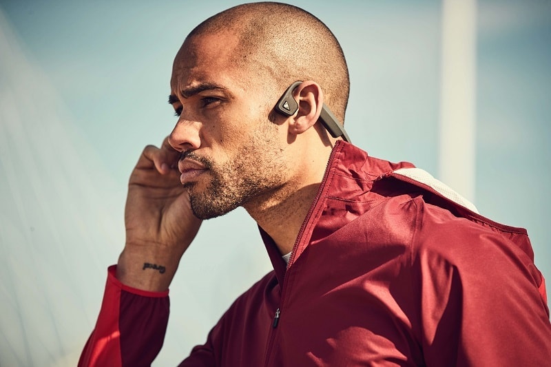 Наушники AfterShokz Trekz Titanium Canyon Red (AS600CR) артикул 202106Si-1 фото 7