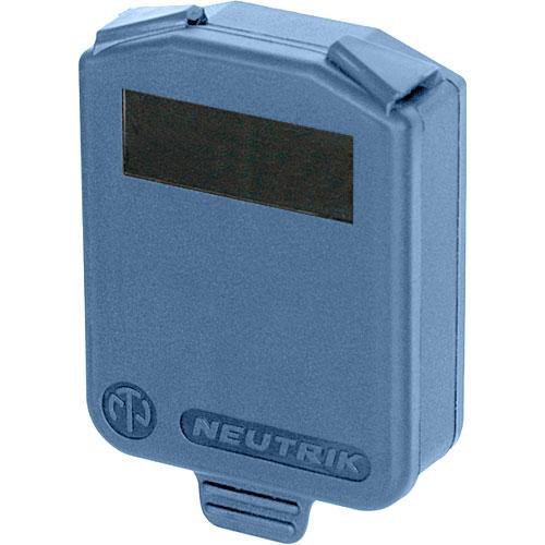 Крышка для разъема Neutrik SCDX-6-BLUE артикул 284542Si-1