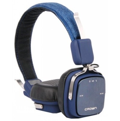 Наушники Crown CMBH-9301 blue jeans артикул 130194Si-1 фото 3