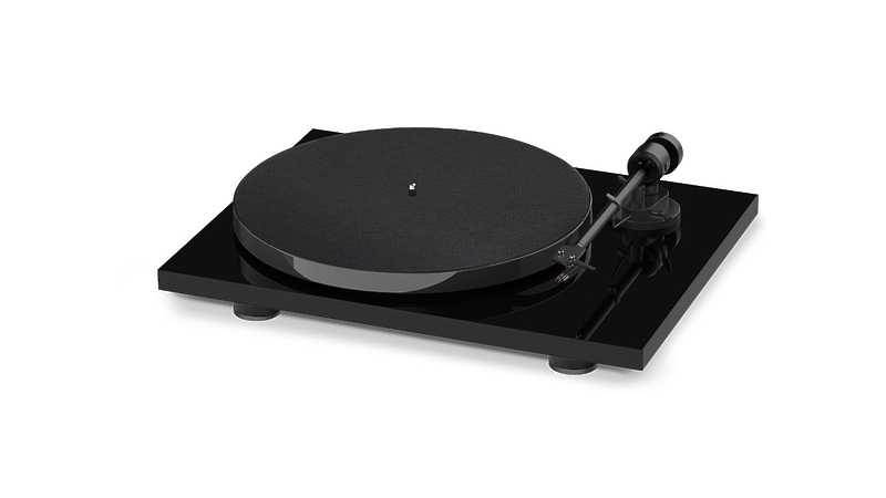 Виниловый проигрыватель Pro-Ject E1 High Gloss Black OM5e UNI артикул 271470Si-1 в интернет-магазине «HiFiRussia»
