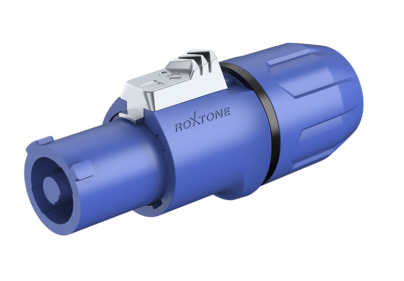 Разъем Roxtone RAC3FCI Blue/black ring артикул 231362Si-1