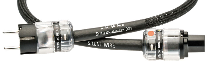 Сетевой кабель Silent Wire AC 44 Ag Powercord 2.5m артикул 132810Si-1