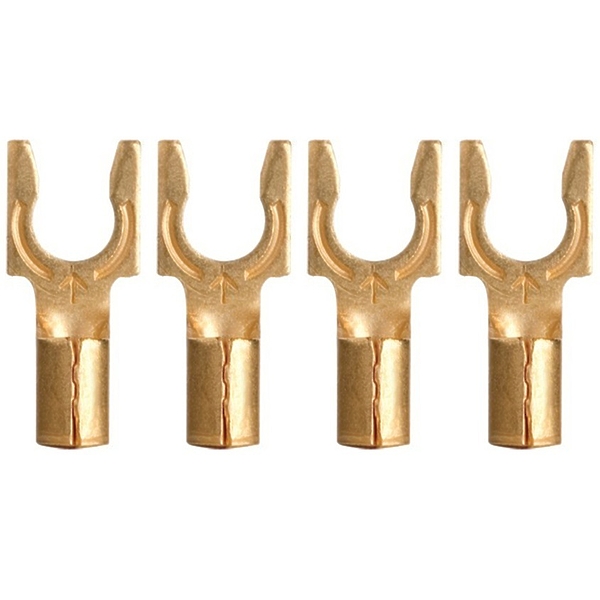 Разъемы AudioQuest 1410 Gold Crimp Spade артикул 184681Si-1
