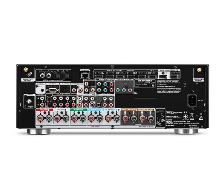 AV ресивер Marantz SR5015 DAB Silver-Gold артикул 223322Si-1 фото 4