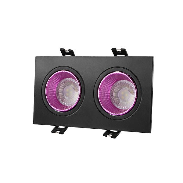 Светильник встраиваемый Denkirs DK3072-BK+PI (Black Pink) артикул 270635Si-1