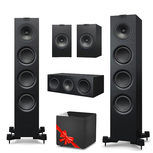 Комплект KEF для домашнего кинотеатра N3 black  артикул 204013Si-1