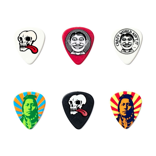 Медиаторы Dunlop JVHPT02H John Van Hamersveld Indian Pick Tin (6 шт) артикул 279641Si-1