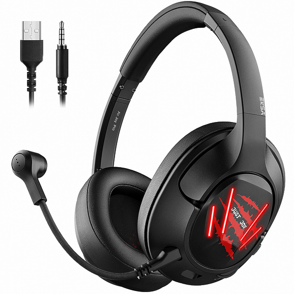 Игровая гарнитура EKSA Air Joy Pro Red артикул 271444Si-1