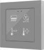 Выключатель сенсорный Zennio ZVI-F55X4 KNX Flat 55 X4, 4-кнопочный, LED индикация, датчик приближения, пластиковая рамка, 55х55х9мм, в установочную коробку, произвольная графика артикул 206516Si-1