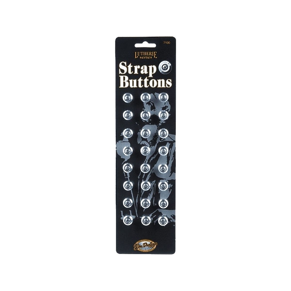 Фиксатор для ремня Dunlop 7100SI Strap Buttons (24 шт) артикул 279634Si-1
