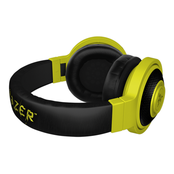 Наушники Razer Kraken Mobile Neon yellow артикул 135369Si-1 фото 4