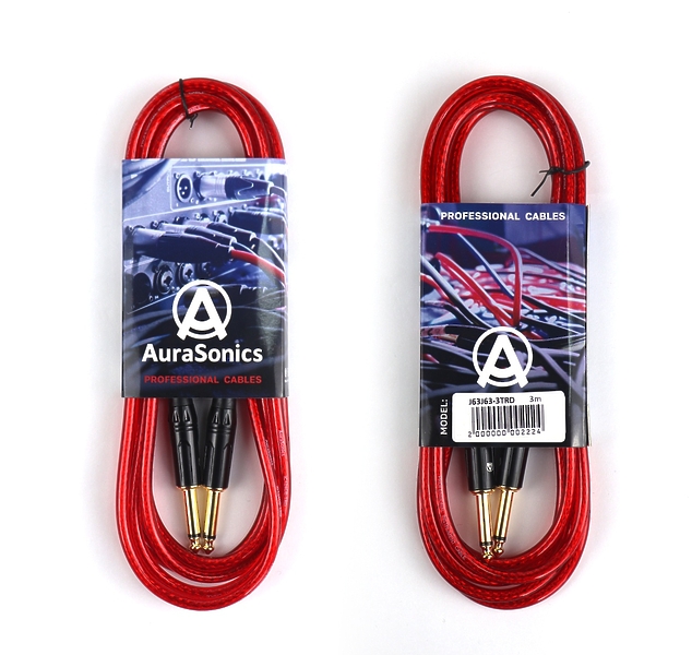 Инструментальный кабель AuraSonics J63J63-3TRD 3m артикул 297642Si-1