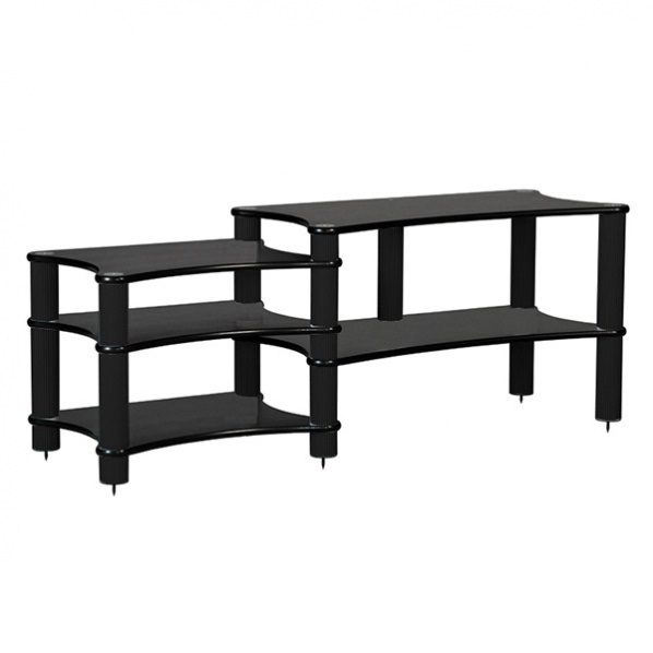 Стойка Solid Tech Cinema 5 Silver/Walnut артикул 216457Si-1 фото 4