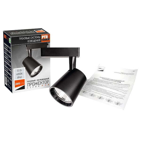 Светильник трековый JazzWay PTR 0315 15Вт BL артикул 281827Si-1 фото 4