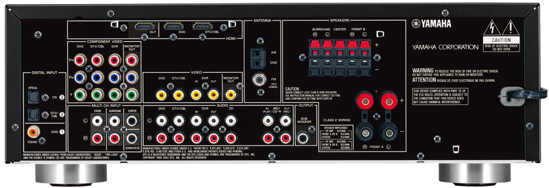 AV Ресивер Yamaha RX-V363 RDS titan артикул 389312FV-1 фото 3