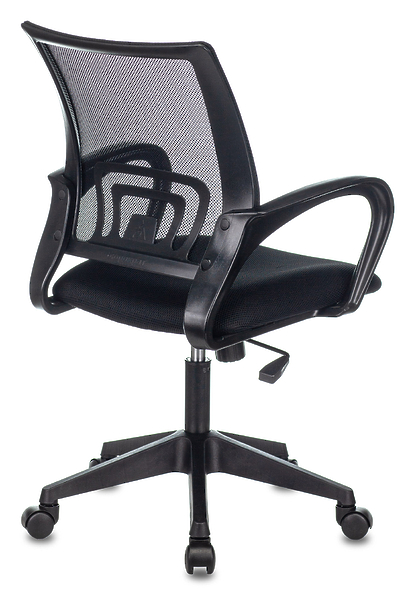 Кресло Бюрократ CH-695N/BLACK (Office chair CH-695N black TW-01 seatblack TW-11 mesh/fabric cross plastic) артикул 263185Si-1 фото 5