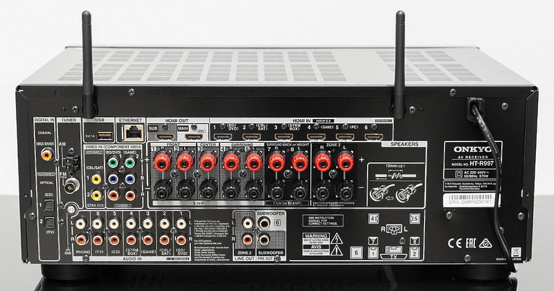 AV ресивер Onkyo HT-R997 артикул 253277Si-1 фото 3