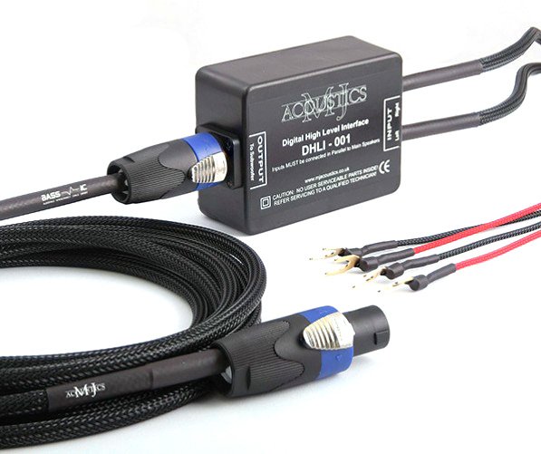 Кабель межблочный аудио MJ Acoustics DHLI-001 x2 with Neutrik Speakon, 1m артикул 188469Si-1