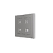 Сенсорный выключатель KNX Zennio Tecla 55 X4, 4-кнопочный, произвольная графика
