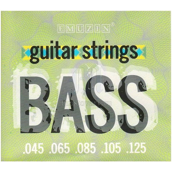 Струны для пятиструнной бас-гитары Emuzin 5Sb45-125 Bass артикул 291133Si-1