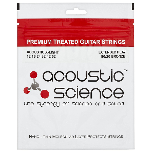 Струны для гитары Acoustic Sciences 12 16 24 32 42 52 BRONZE артикул 281916Si-1