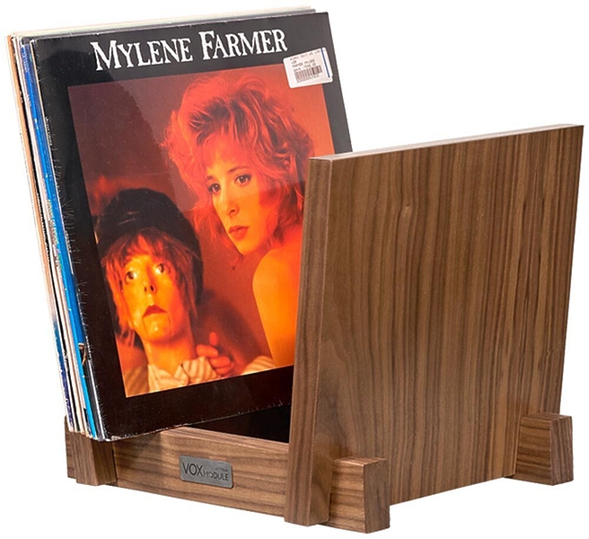 Стойка для хранения виниловых пластинок VOXmodule Vinyl Stand 01 walnut артикул 239541Si-1