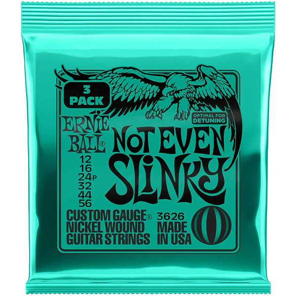 Струны для электрогитары Ernie Ball 3626 Nickel Wound Not Even Slinky артикул 291401Si-1
