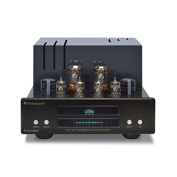 Ламповый ЦАП PrimaLuna Evolution 100 Tube DAC black артикул 192088Si-1 фото 3
