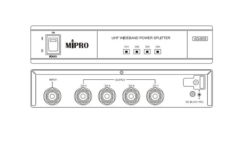 Сплиттер MIPRO AD-90S артикул 294993Si-1 фото 4