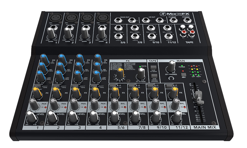 Микшер Mackie Mix12FX артикул 126922Si-1