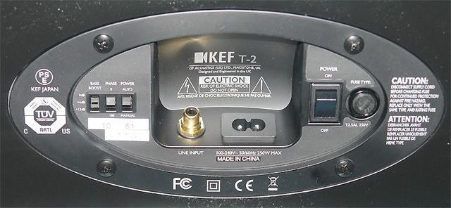 KEF T2 Sub артикул 340706SI-1 фото 3