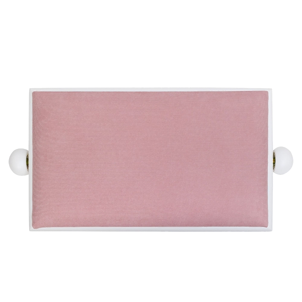 Банкетка ROCKDALE RHAPSODY 131 SV WHITE PINK артикул 303680Si-1 фото 6