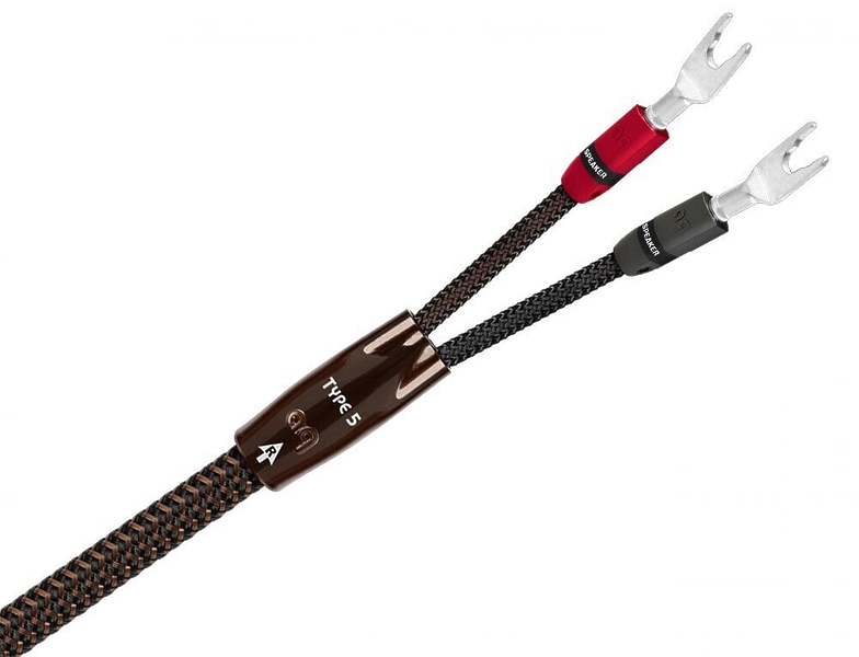 Кабель акустический AudioQuest Type 5 FR-SPADES, 2.5 м артикул 212070Si-1