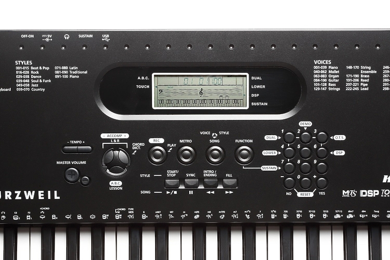 Синтезатор Kurzweil KP70 LB артикул 302727Si-1 фото 5