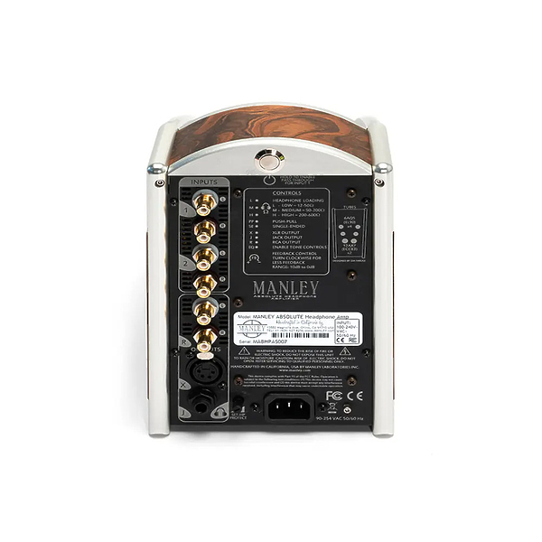 Усилители и ЦАП для наушников Manley Absolute Headphone Amplifier silver артикул 270403Si-1 фото 3