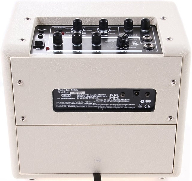 Комбо усилитель Vox MINI3-G2 Ivory артикул 131472Si-1 фото 5