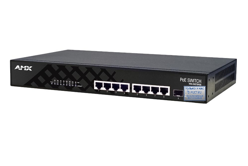 Мультирум AMX NXA-ENET8POE (FG2178-62) артикул 365390FV-1 фото 4