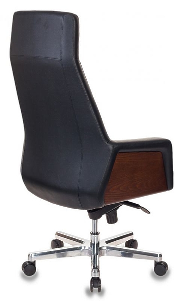Кресло Бюрократ _ANTONIO/BLACK (Office chair _Antonio black leather cross aluminum) артикул 263490Si-1 фото 5
