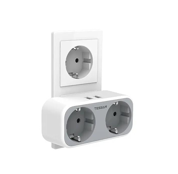 Сетевой фильтр Tessan TS-321-DE grey артикул 264773Si-1