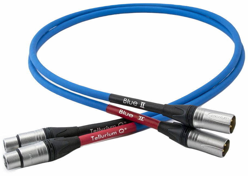 Кабель межблочный аудио Tellurium Q Blue II XLR 2.5м артикул 254273Si-1