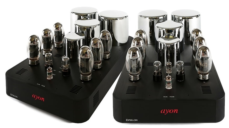 Ламповый усилитель мощности Ayon Audio Epsilon Evo black артикул 203926Si-1