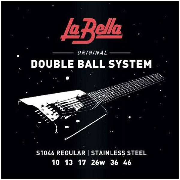 Струны для электрогитары La Bella S1046 артикул 291459Si-1