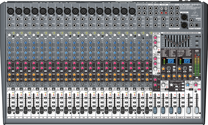 Микшерный пульт Behringer SX2442FX артикул 121836Si-1