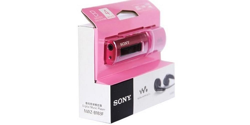 Плеер Sony NWZ-B183F розовый артикул 148020Si-1 фото 6