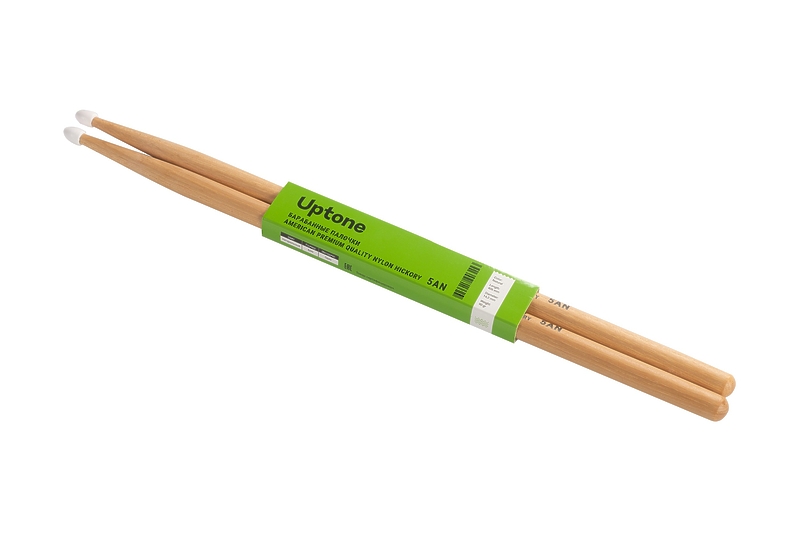 Барабанные палочки UPTONE American Premium Quality Nylon Hickory 5AN Natural артикул 275571Si-1