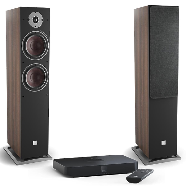 Комплект Dali Oberon 7 C Dark Walnut + Sound Hub Compact артикул 229914Si-1