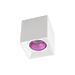 Светильник накладной Denkirs DK3080-WH+PI (White Pink)