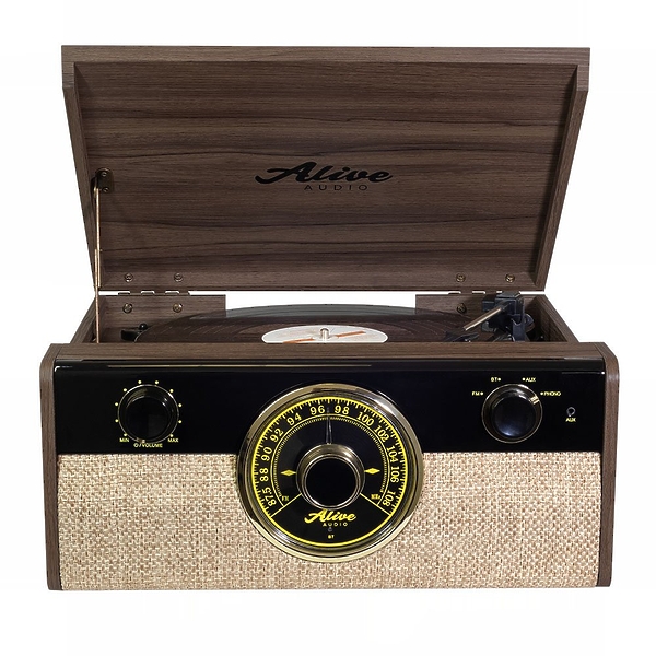 Проигрыватель винила Alive Audio FUSION Dark Wood артикул 261374Si-1