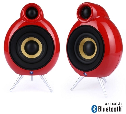 Акустическая система PodSpeakers MicroPod Active Pack BT red артикул 446320FV-1